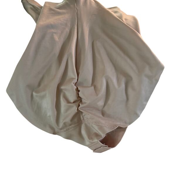 Spanx Suit Your Fancy Bodysuit Beige L NWOT - Picture 7 of 16